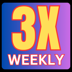 3X Weekly Newsletter