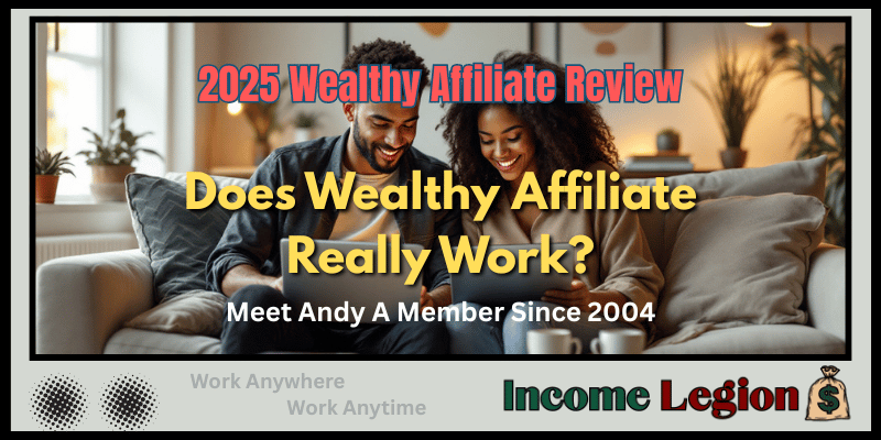 Does Wealthy Affiliate Really Work Computer Monitor Custom Graphic