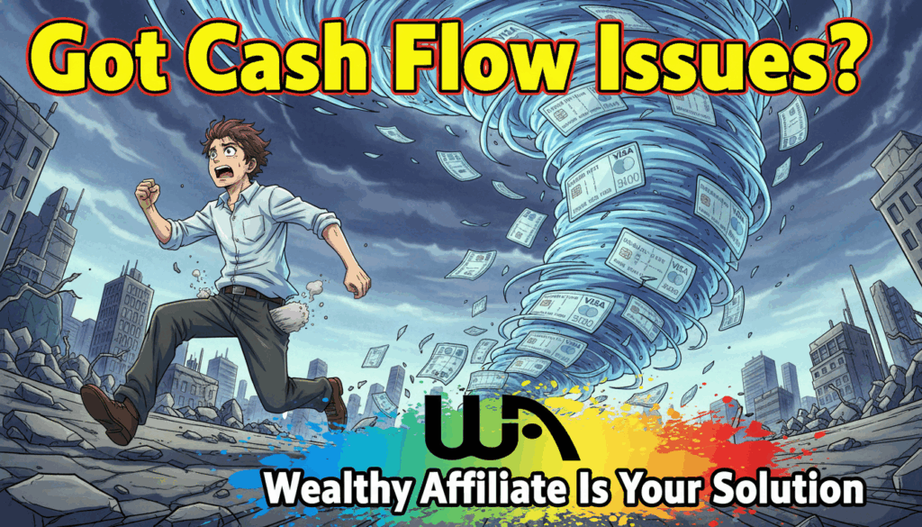 Got Cash Flow Issues? Wealthy Affiliate Is Your Solution.