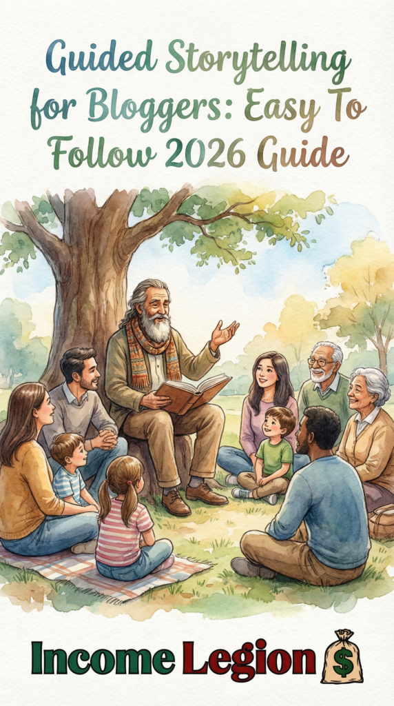 An Old Man is Storytelling in the park and drawing a growd of people of all ages.